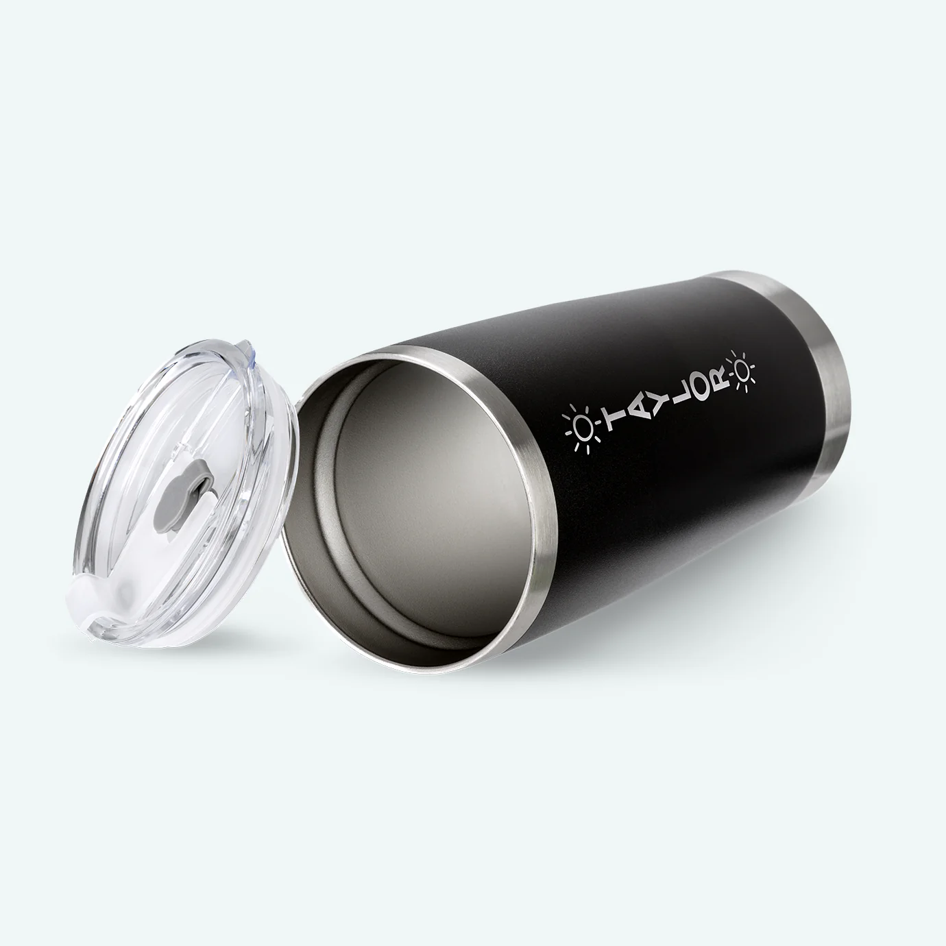 Coffee Tumbler with Straw 20z - Image 2